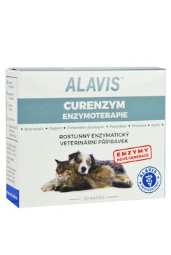 Alavis Enzymoterapie-Curenzym pro psy a kočky 20cps