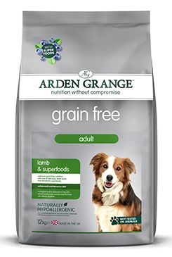 Arden Grange GF Dog Adult Lamb&Superfoods 12kg