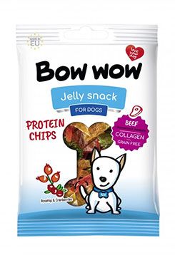 Bow wow poch. Kolagenové chipsy 60g