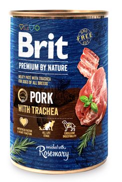 Brit Premium Dog by Nature konz Pork & Trachea 400g