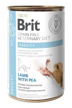 Brit VD Dog GF konz. Obesity 400g
