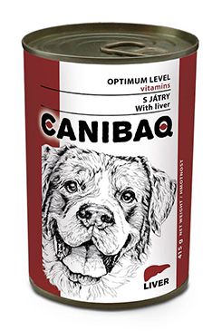 Canibaq dog konz. játrová 415g