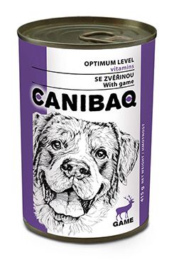 Canibaq dog konz. zvěřinová 415g