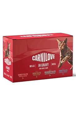 Carnilove Cat Pouch Gravy Multipack 12x85g