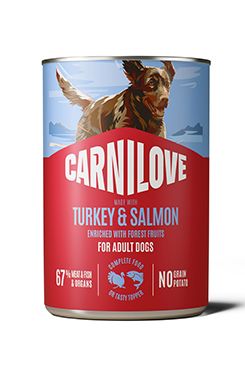 Carnilove Dog Can paté Turkey&Salmon 400g