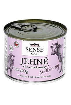 FALCO SENSE CAT jehně a hovězí 200g