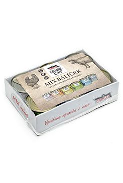 FALCO SENSE CAT MIX balení hovězí 200g