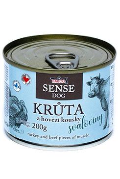 FALCO SENSE DOG krůta a hovězí 200g