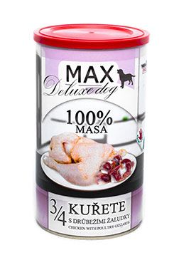 FALCO MAX DOG 3/4 kuřete s žaludky 1200g