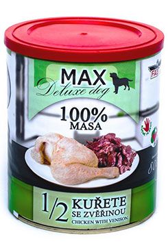 FALCO MAX DOG 1/2 kuřete se zvěřinou 800g