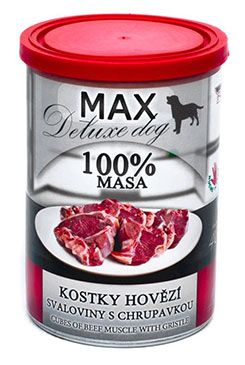 FALCO MAX DOG kostky hovězí svaloviny s chrup. 400g