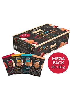Fitmin For Life cat Megapack kapsa 80x85g