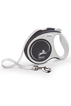 Vodítko FLEXI Comfort Plus S pásek 5m/15kg antracit