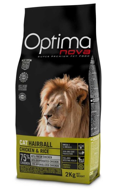 OPTIMAnova CAT HAIRBALL 2kg-9498 