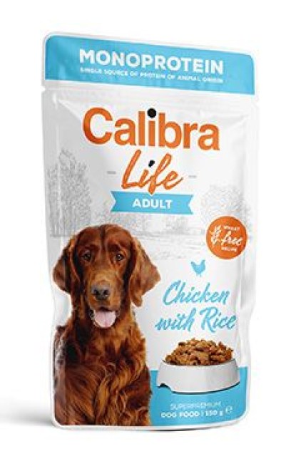 Calibra Dog Life kapsa Adult Chicken 150g
