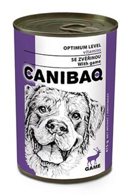 Canibaq dog konz. zvěřinová 415g