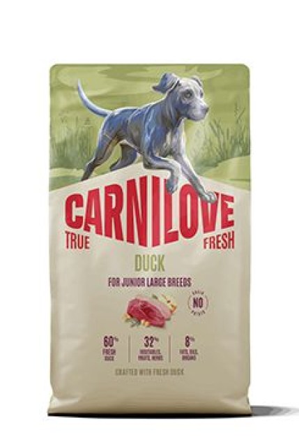 Carnilove Dog True Fresh Dry Duck Junior LB 4kg
