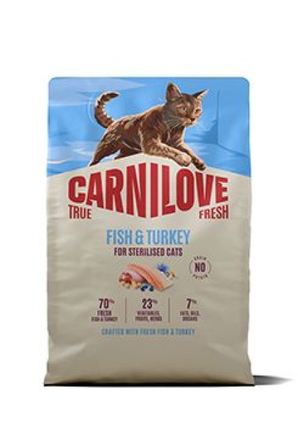 Carnilove Cat True Fresh Dry Fish&Turk.Ster.Ad.AB 2kg