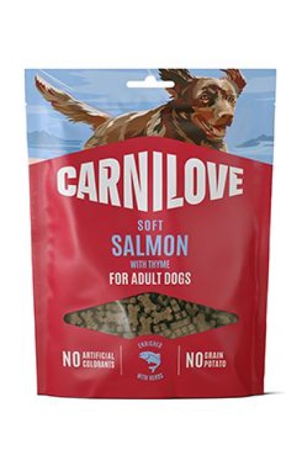 Carnilove Dog Soft Snack Salmon+Thyme small bite 200g