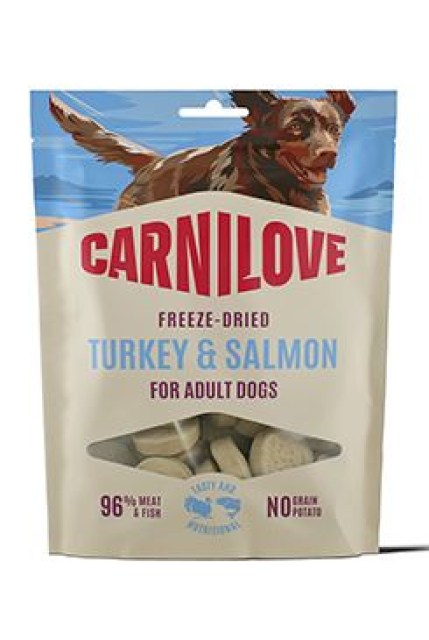 Carnilove Dog Freeze-Dried Turkey&Salmon 60g