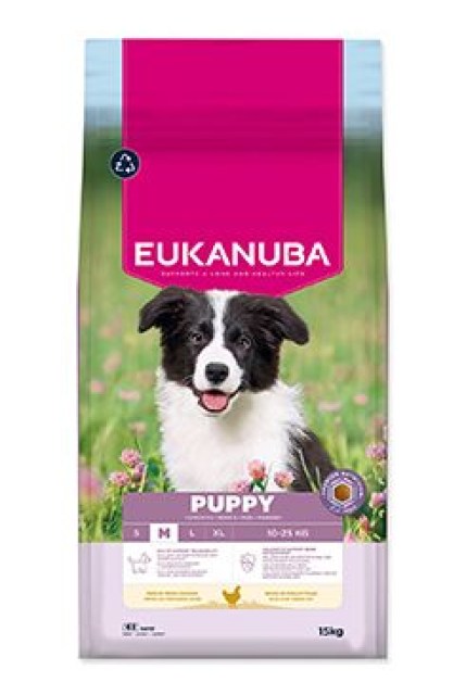 Eukanuba Dog Puppy Medium rich in fresh Chicken 3kg