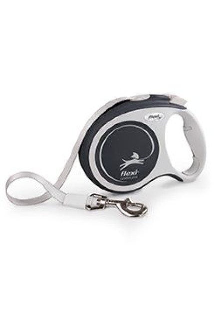 Vodítko FLEXI Comfort Plus L pásek 5m/60kg antracit