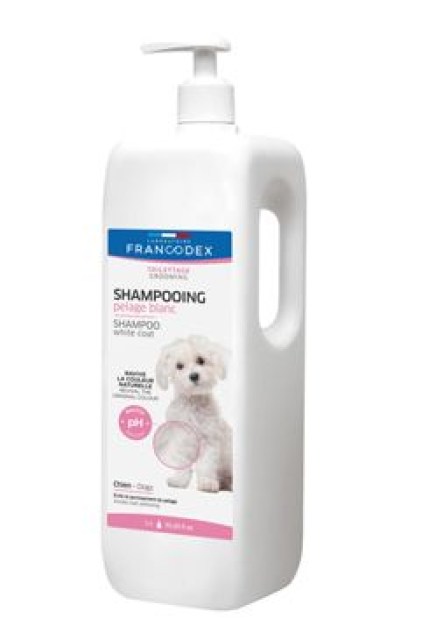Francodex Šampon bílá srst pes 1l