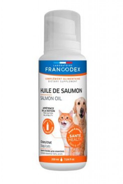 Francodex Salmon Oil lososový olej pes, kočka 200ml