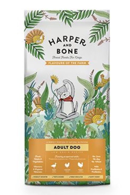 H&B Dog Adult Medium/Large Flavours Farm 12kg