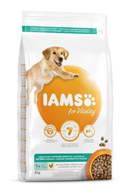 Iams Dog Adult Weight Control Chicken 3kg