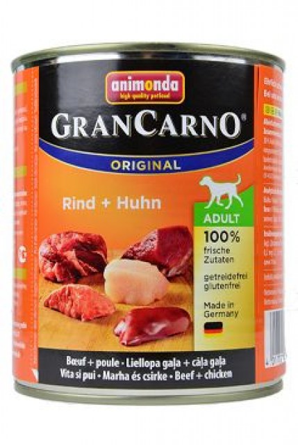 Animonda GRANCARNO konz. ADULT hovězí/kuřecí 800g