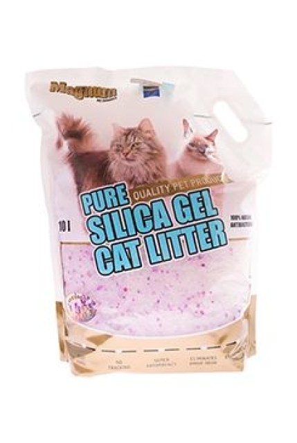 Podestýlka Magnum Silica gel cat litter Lavender 10l