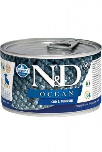 N&D DOG OCEAN Puppy Codfish & Pumpkin Mini 140g
