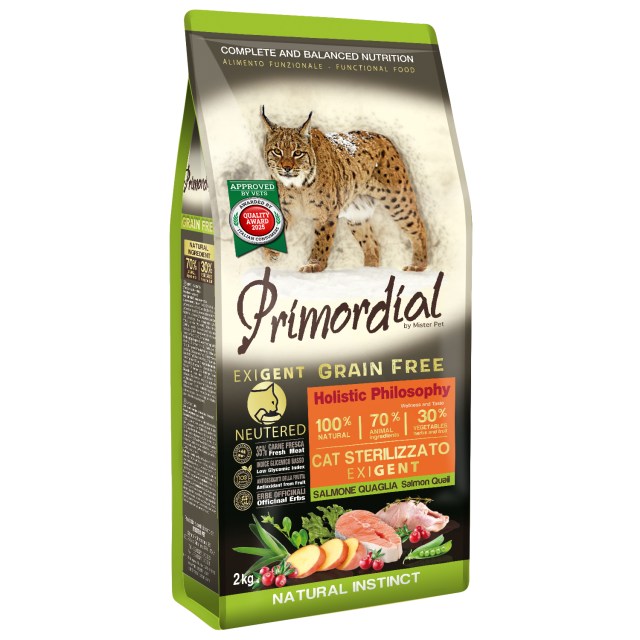 PGF Cat Sterilizzato Salmon & Quail 2kg