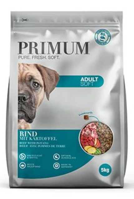 Primum Dog Adult Soft Beef with Potato 5kg