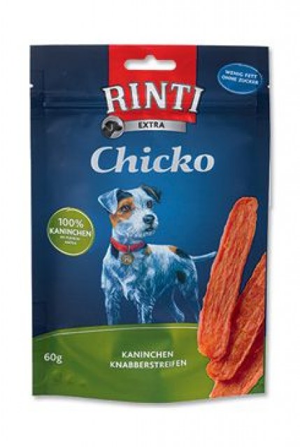Rinti Dog Extra Chicko pochoutka králík 60g