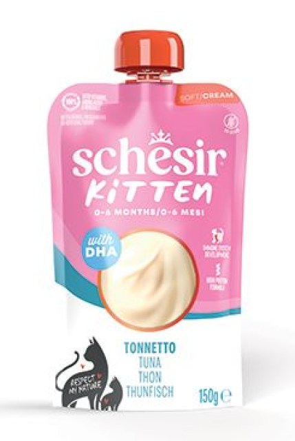 Schesir Cat kapsa Kitten Care Tuňák v omáčce 150g
