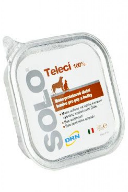 SOLO Vitello 100% (telecí) vanička 100g