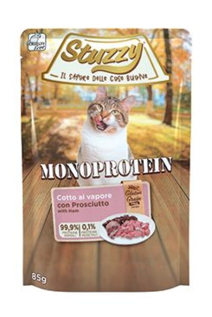 Stuzzy Cat kapsa Monoprotein Šunka paté 85g