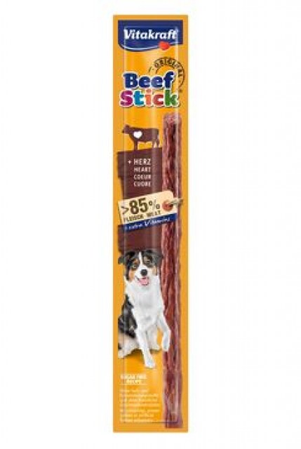 Vitakraft Dog pochoutka Beef Stick salami Heart 1ks