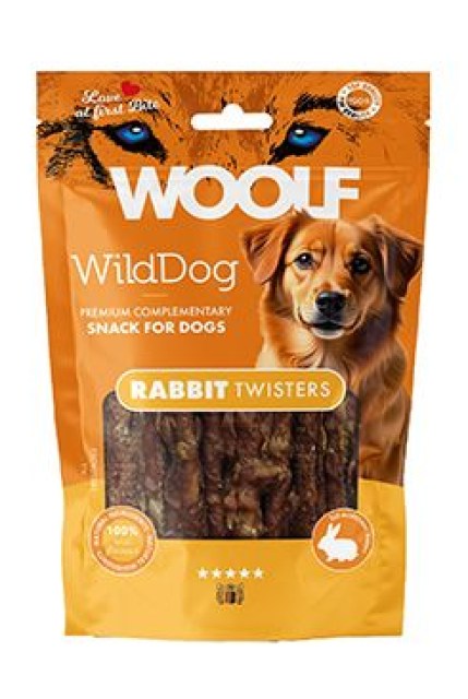 WOOLF WildDog poch. Twister Rabbit 100g