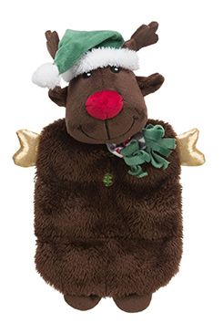 Vánoční hračka pes Xmas REINDEER plyš 37cm TR