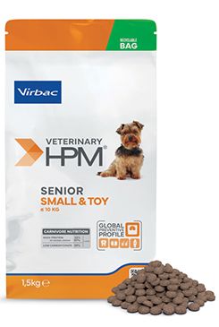 VET HPM Senior Dog Small&Toy 1,5kg