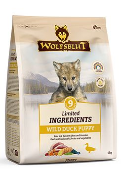 Wolfsblut Dog Puppy Limited Ingred. Wild Duck 1kg