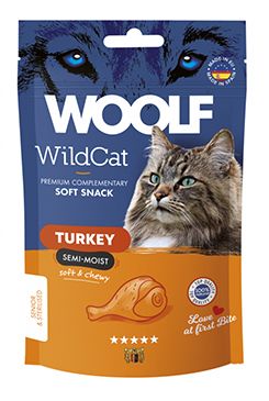 WOOLF WildCat Semi-Moist Snack Turkey 50g
