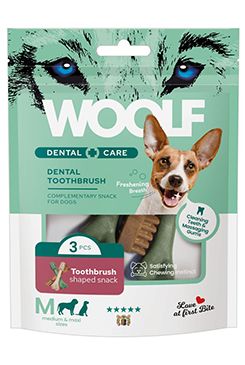 WOOLF Dental Care Toothbrush M 120g/3ks