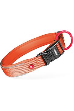 Obojek pes PREMIUM Nylon 20mm/40-45cm rezavá Zolux
